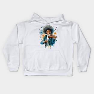 Joseph Bologne young violinist Kids Hoodie